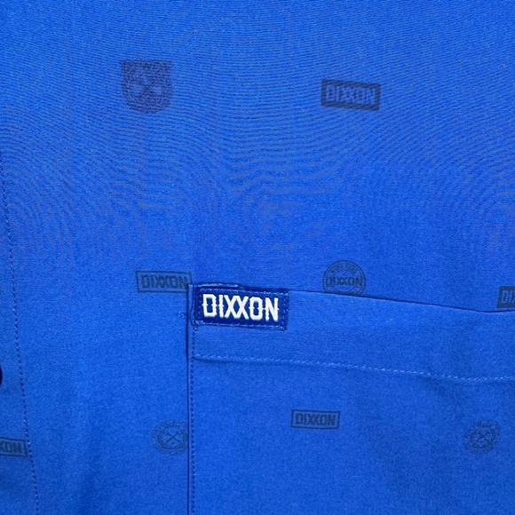 Dixxon Flannel Co. The Executive Blue Short Sleeve Collared Shirt Mens Size 2XL - Picture 4 of 7